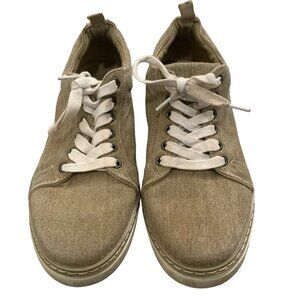 AMALI BEIGE/TAN CHUKKA SNEAKERS 8.5